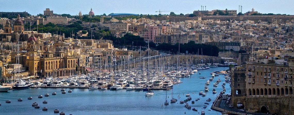 Medeltemperatur Valletta