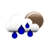 väder Fukushima lätt regn